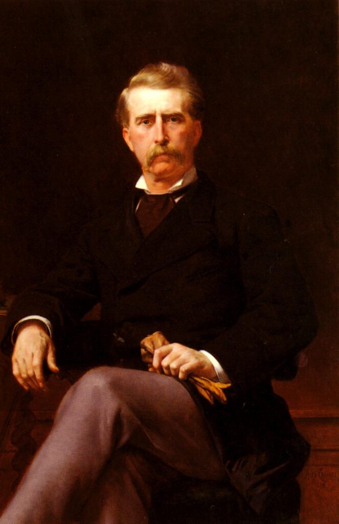 Portrait of John William Mackay - Alexandre Cabanel