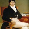 Portrait de Monsieur Rivière - Jean-Auguste-Dominique Ingres - Reproductions de tableaux et peintures haut de gamme