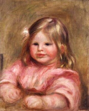 Portrait de Coco - Pierre-Auguste Renoir - Reproductions de tableaux et peintures haut de gamme