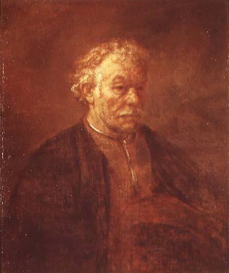 Portrait of an Elderly Person - Rembrandt van Rijn