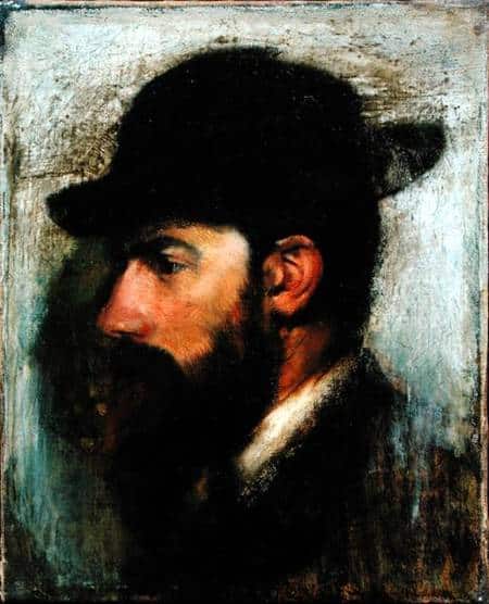 Portrait of Henri Rouart (1833-1912) - Edgar Degas