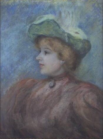 Portrait de Mademoiselle Dieterle - Pierre-Auguste Renoir - Reproductions de tableaux et peintures haut de gamme