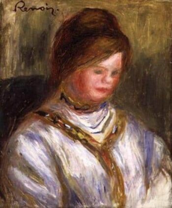 Portrait - Pierre-Auguste Renoir - Reproductions de tableaux et peintures haut de gamme