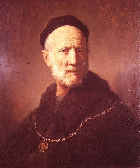 Portrait of Rembrandt's Father - Rembrandt van Rijn