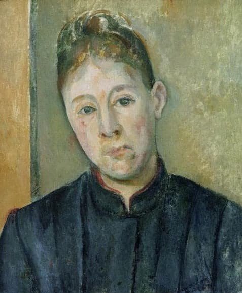 Portrait of Madame Cézanne by Paul Cézanne