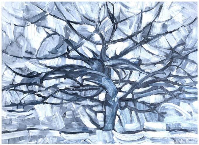 Silver Tree - Mondrian