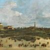 Padoue / Prato della Valle / Canaletto - Giovanni Antonio Canal - Reproductions de tableaux et peintures haut de gamme