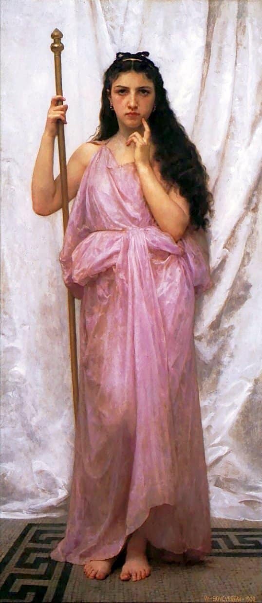 Young Priestess - William Bouguereau