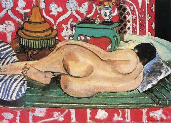 Nu couché 1927 - Matisse - Reproductions de tableaux et peintures haut de gamme