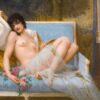 Odalisca reclinabile - Guillaume Seignac - Reproductions de tableaux et peintures haut de gamme