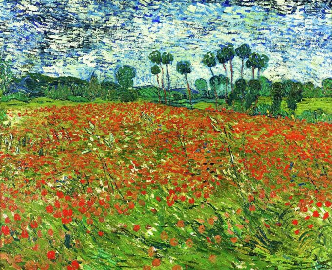 Field of Poppies, Auvers-sur-Oise - Van Gogh