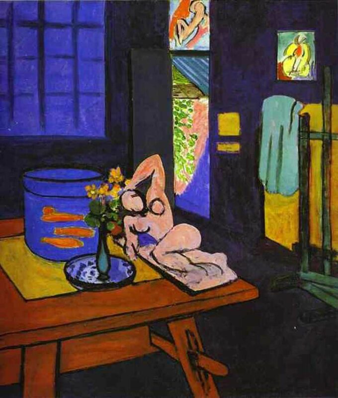 Red Fish Inside 1912 - Matisse