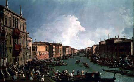 A Regatta on the Grand Canal - Giovanni Antonio Canal