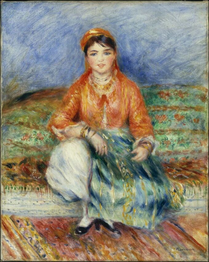 Algerian Girl - Pierre-Auguste Renoir