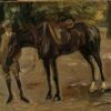 Serviteur à cheval dans un parc - Max Liebermann - Reproductions de tableaux et peintures haut de gamme