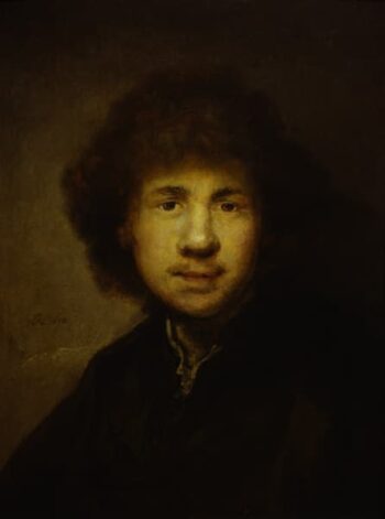 Autoportrait 1630 - Rembrandt van Rijn - Reproductions de tableaux et peintures haut de gamme