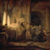 Les travailleurs de la vigne - Rembrandt van Rijn - Reproductions de tableaux et peintures haut de gamme