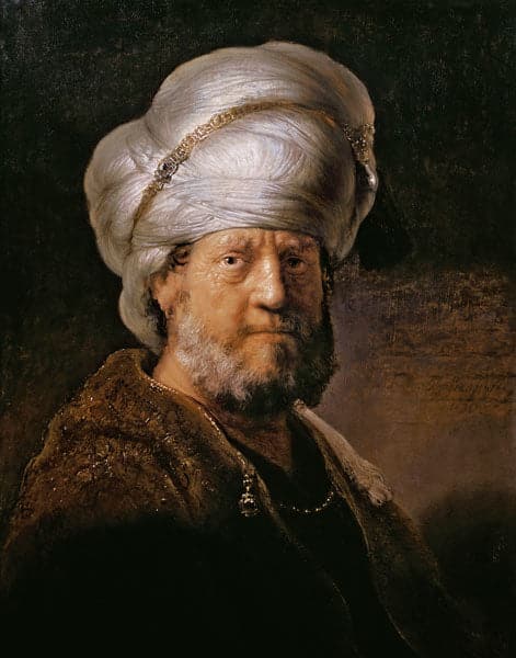 Rembrandt, Portrait of an Oriental - Rembrandt van Rijn