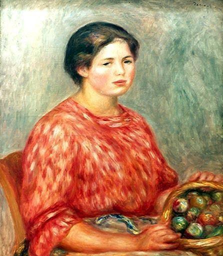 The Fruit Seller 1900 - Pierre-Auguste Renoir