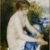 Petit nu bleu 1878 - Pierre-Auguste Renoir - Reproductions de tableaux et peintures haut de gamme