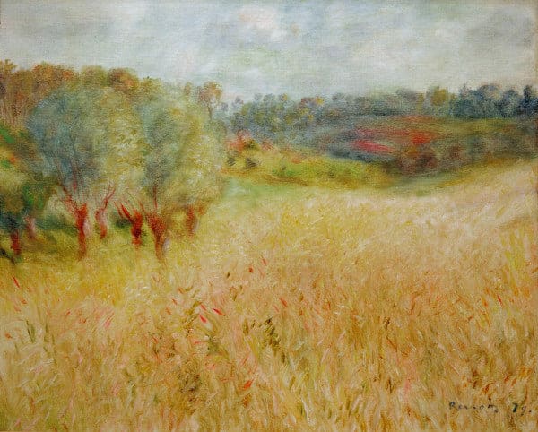 The Cornfield 1879 (Renoir) - Pierre-Auguste Renoir