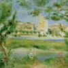 Villeneuve-les-Avignon 1901 - Pierre-Auguste Renoir - Reproductions de tableaux et peintures haut de gamme