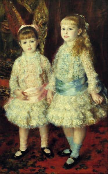 Young Ladies Cahen d'Anvers 1881 - Pierre-Auguste Renoir