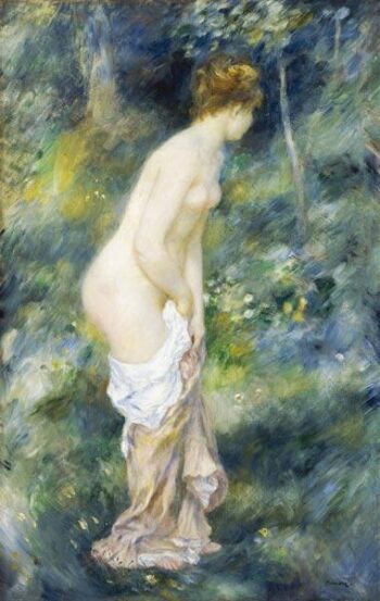 Baigneur debout - Pierre-Auguste Renoir - Reproductions de tableaux et peintures haut de gamme