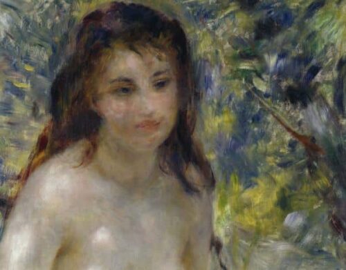 Torse de femme au soleil (Detai) - Pierre-Auguste Renoir - Reproductions de tableaux et peintures haut de gamme