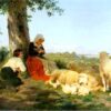 Repose - Rosa Bonheur - Reproductions de tableaux et peintures haut de gamme