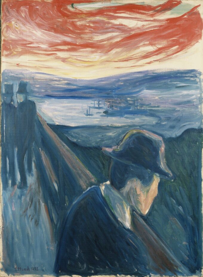 Despair - Edvard Munch