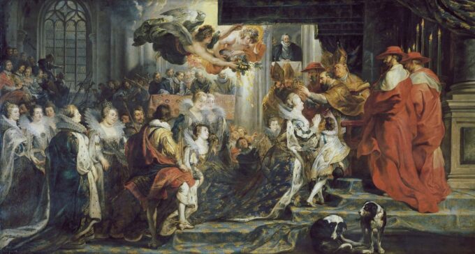 Couronnement de Marie de Médicis le 13 mai 1610 - Peter Paul Rubens - Reproductions de tableaux et peintures haut de gamme