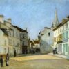 Rue de la Chaussee à Argenteuil - Van Gogh - Reproductions de tableaux et peintures haut de gamme