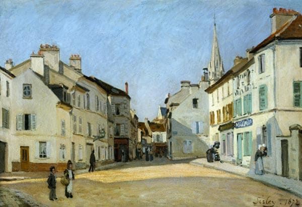 Street of the Chaussee in Argenteuil - Van Gogh