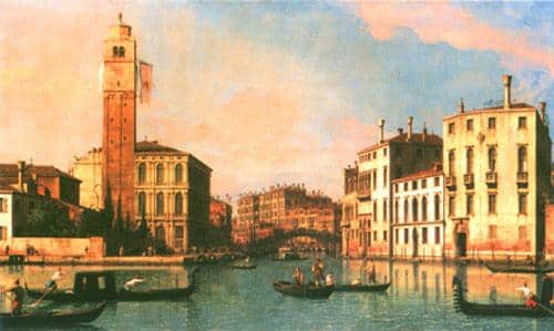 Saint Geremia and Entrance to the Cannaregio Canal - Giovanni Antonio Canal