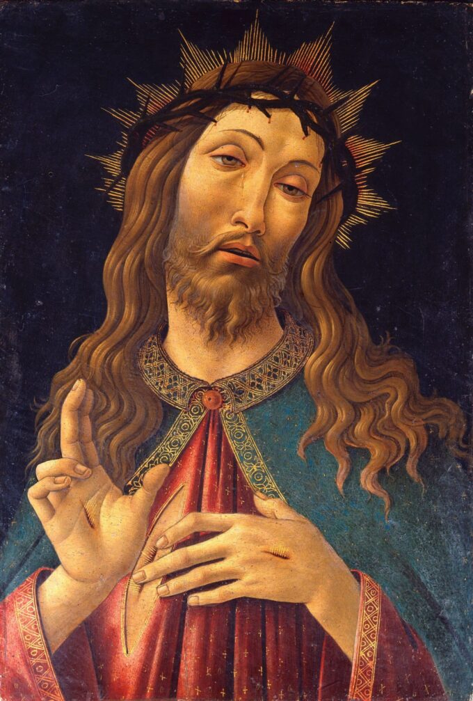 Behold the Man, or The Redeemer - Sandro Botticelli