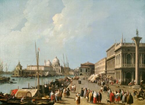 Santa Maria della Salute - Giovanni Antonio Canal - Reproductions de tableaux et peintures haut de gamme