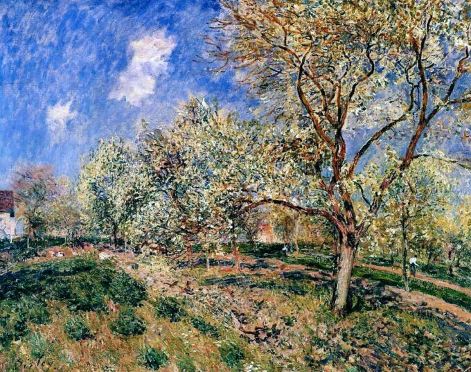 Spring in Veneux - Van Gogh