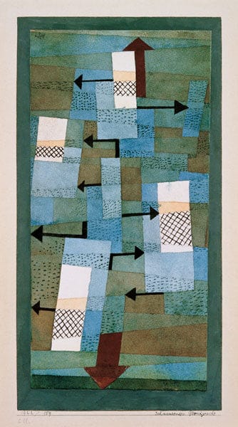 The Fluctuating Balance - Paul Klee