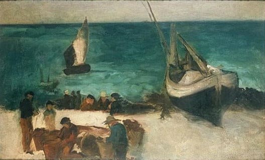 Fishing Boats and Fishermen - Edouard Manet