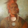 See-non-ty-a, an Iowa Medicine Man - George Catlin - Reproductions de tableaux et peintures haut de gamme