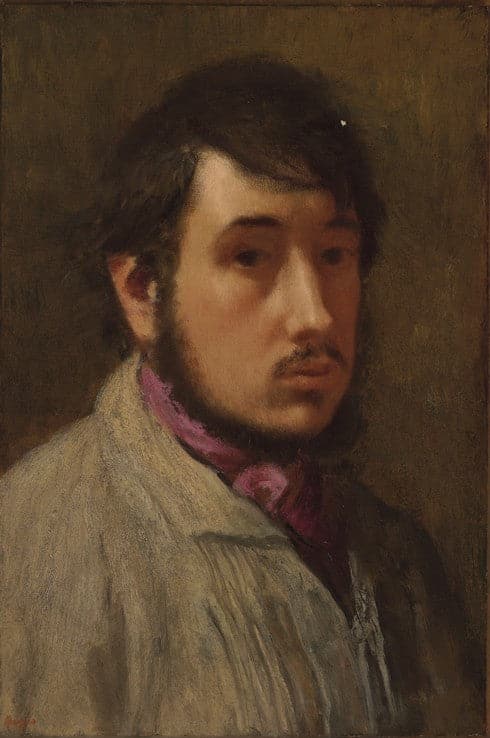 Self-portrait - Edgar Degas