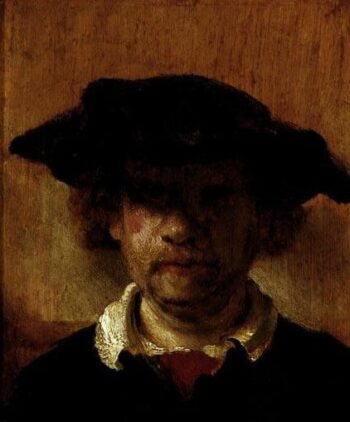 Autoportrait (1650) - Rembrandt van Rijn - Reproductions de tableaux et peintures haut de gamme