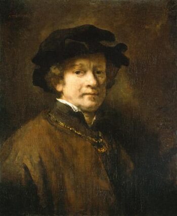 Auto-portrait - Rembrandt van Rijn - Reproductions de tableaux et peintures haut de gamme