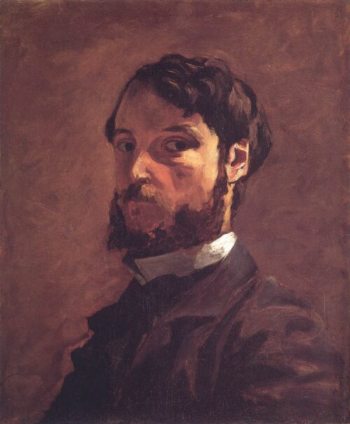 Autoportrait - Frédéric Bazille - Reproductions de tableaux et peintures haut de gamme