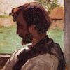 Portrait de Bazille - Frédéric Bazille - Reproductions de tableaux et peintures haut de gamme