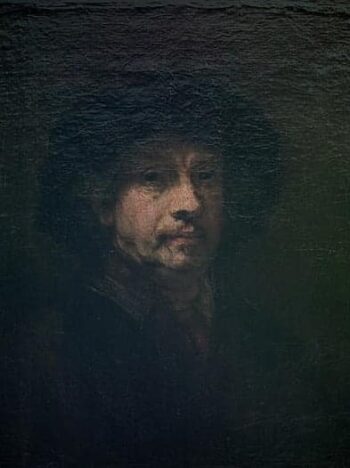 Autoportrait, vers 1655 - Rembrandt van Rijn - Reproductions de tableaux et peintures haut de gamme