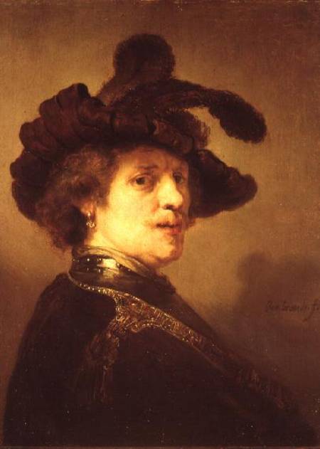 Disguised Self-Portrait - Rembrandt van Rijn