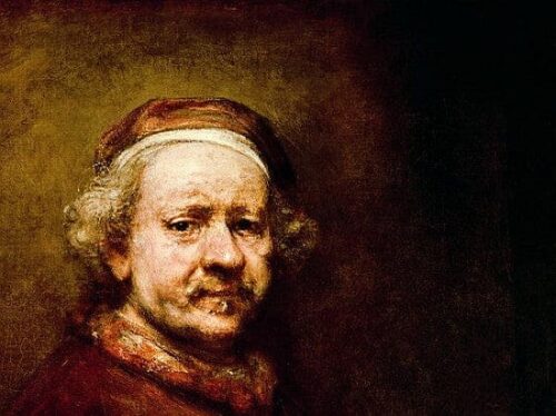 Autoportrait à l'âge de 63 ans, 1669 - Rembrandt van Rijn - Reproductions de tableaux et peintures haut de gamme