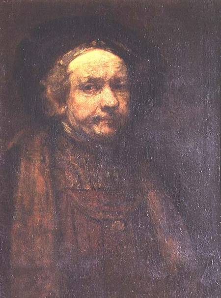 Self-portrait of an old man - Rembrandt van Rijn